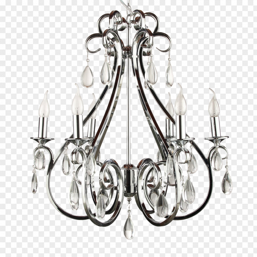 Light Chandelier Pendant Lamp Lead Glass PNG