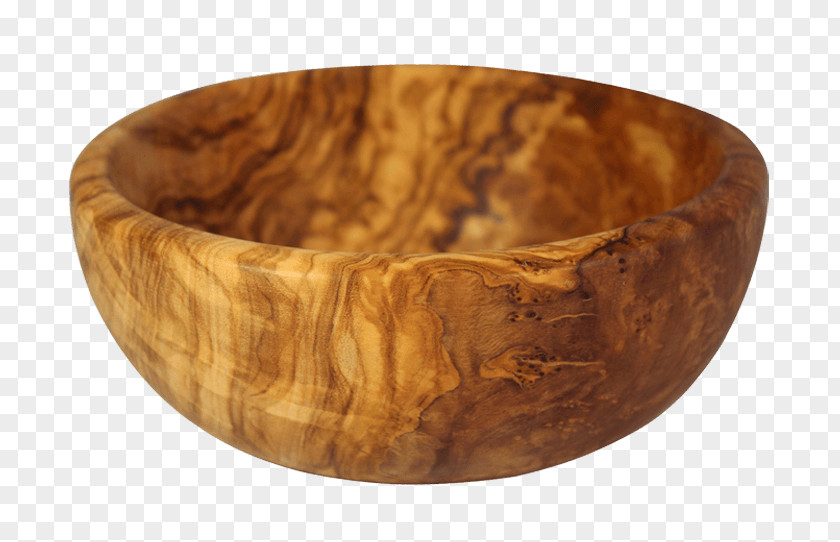 Wood Saladier Bowl Paper Knife PNG