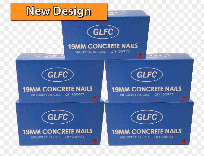 Box Concrete Packaging And Labeling Nail Carton PNG