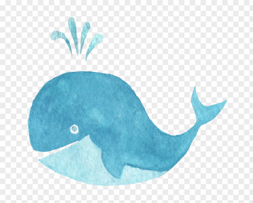 Hand-painted Whale Download Dolphin Page Daccueil Icon PNG
