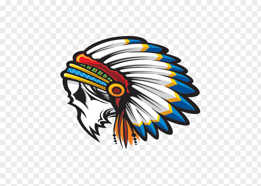 Native American Tattoo Vinyl Sticker Decals Indian Chief Sports Bike (18 X 17,1 In. ) Fully Waterproof Printed Blytheville High School Beak PNG