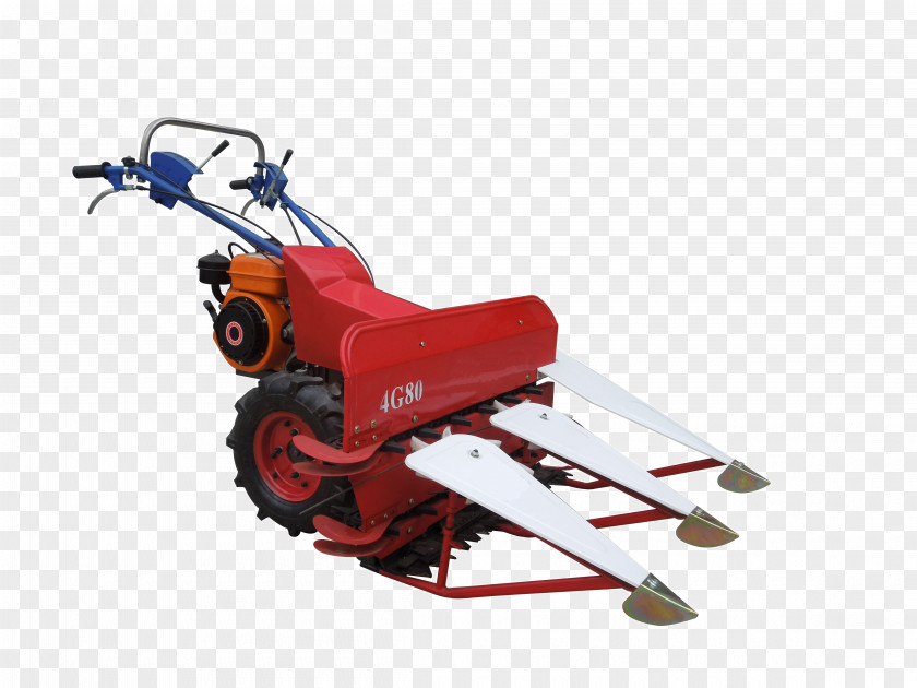 Tractor Reaper Combine Harvester Agriculture Machine PNG