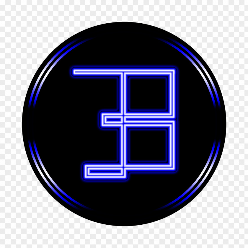 1 Cobalt Blue Logo Purple Electric PNG