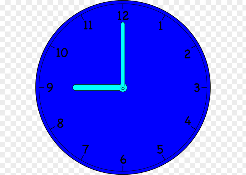 9 Clock Cliparts Circle Area Angle Font PNG