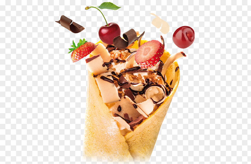 Chocolate Kebab Sundae Ice Cream Shawarma Gelato PNG