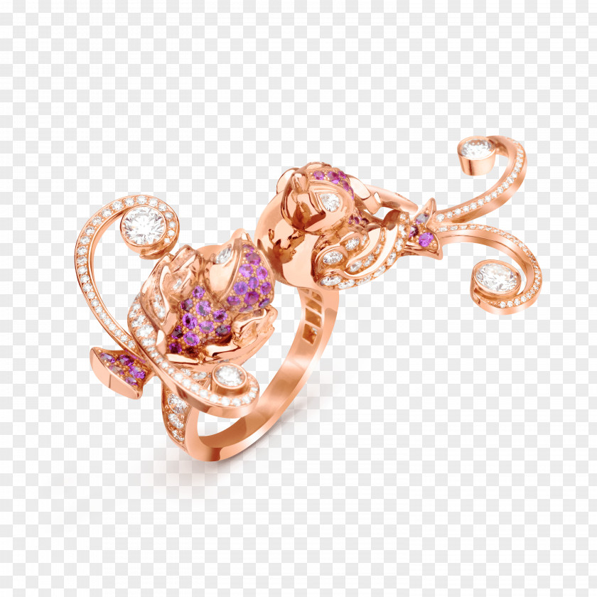 Finger Ring Van Cleef & Arpels Earring Jewellery Gold PNG