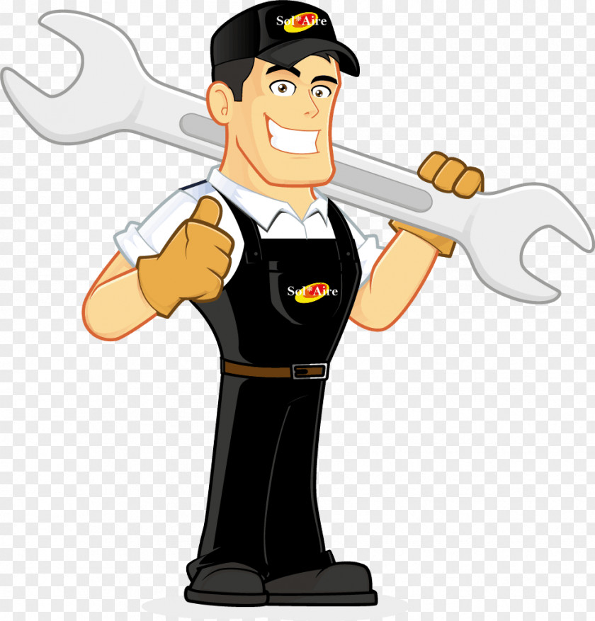 Plumber Mechanic Cartoon Clip Art PNG