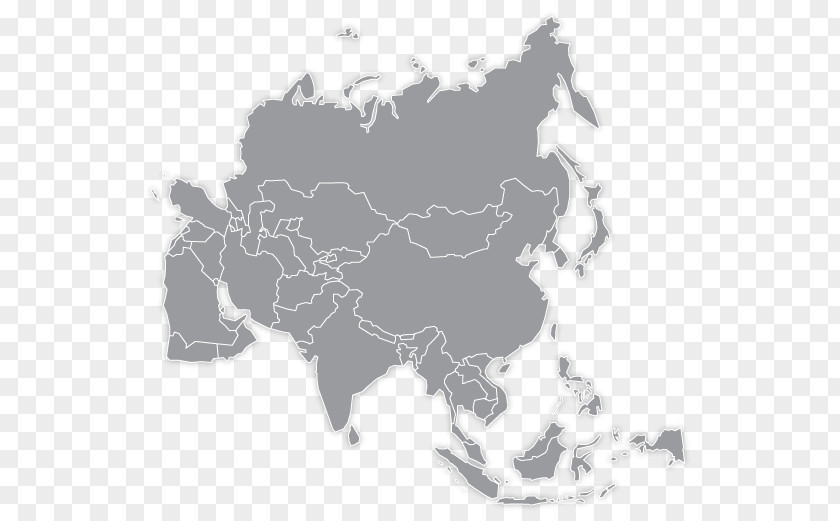 Asia Continent Globe World Map PNG