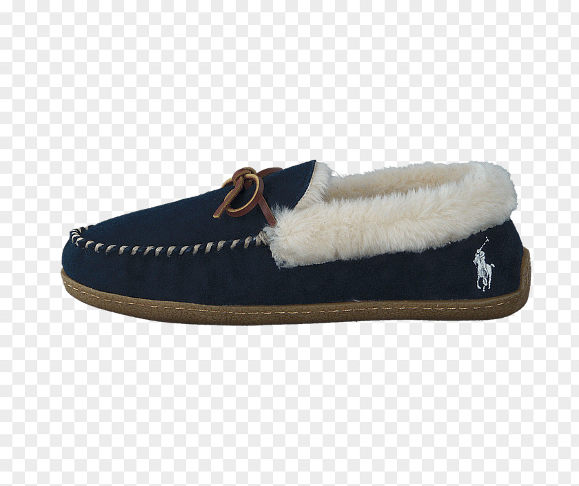 Lauren Navy Blue Shoes For Women Slipper Ralph Corporation Shoe Suede Woman PNG