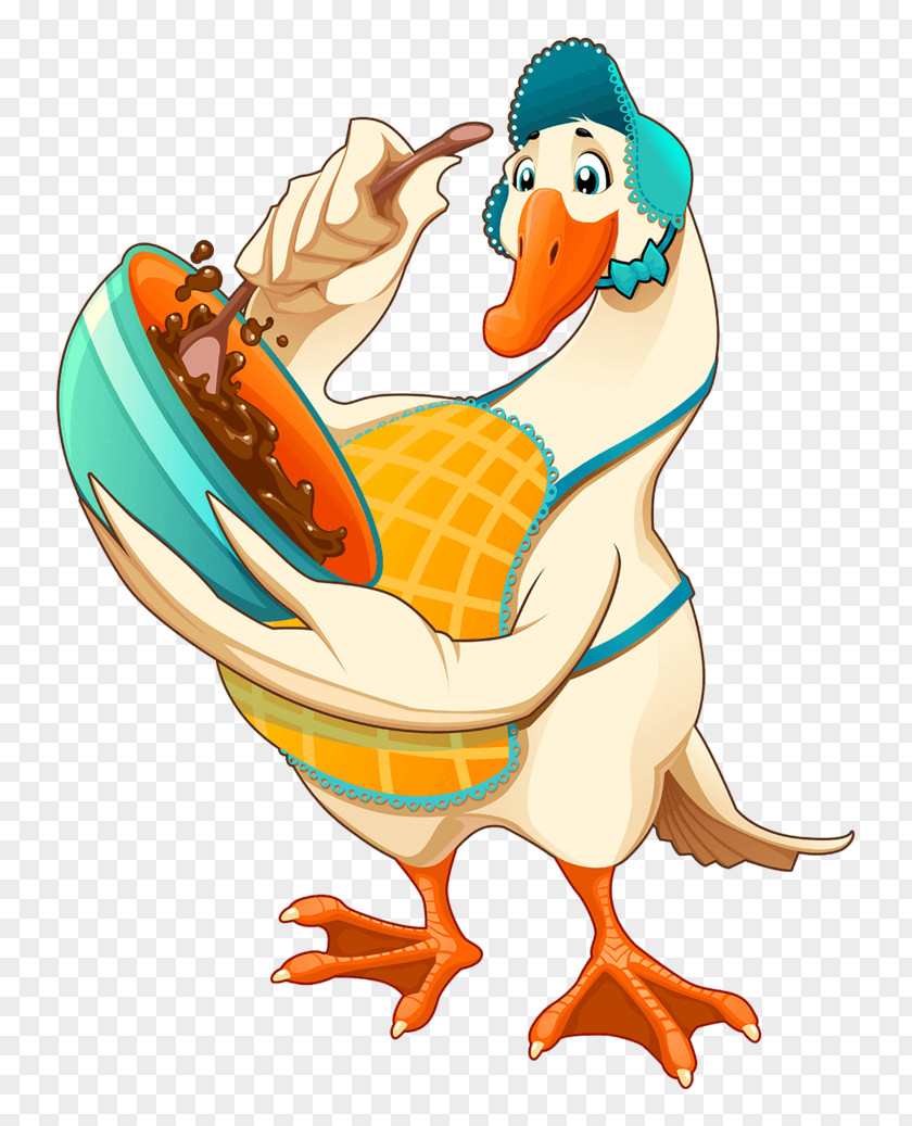 Mother Duck Vector Graphics Image Illustration Clip Art PNG