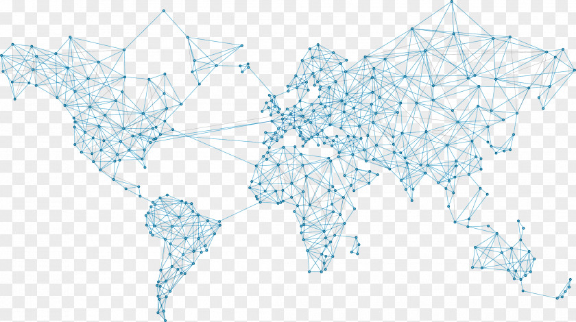 World Map Border Mercator Projection PNG