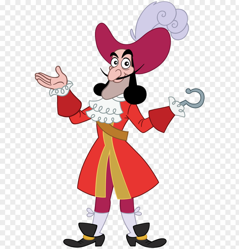Funny Pirates Cliparts Captain Hook Smee Peter Pan Neverland Piracy PNG
