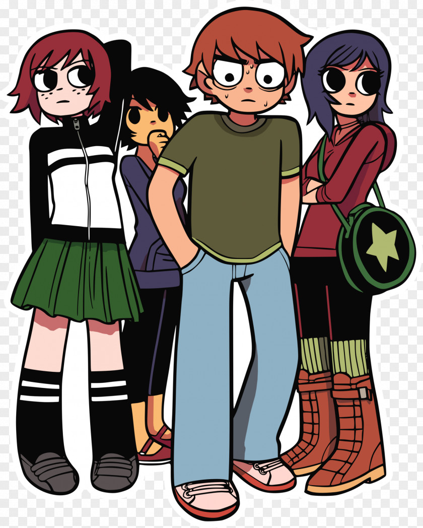 Hoodie Ramona Flowers Scott Pilgrim Vs. The World: Game Kim Pine Comics PNG