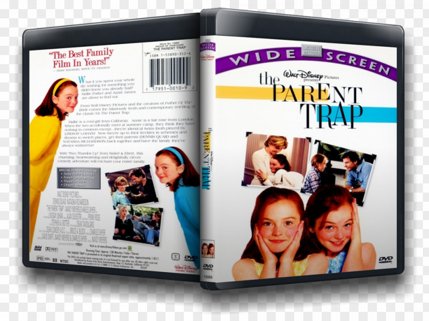 Parent Trap The DVD Hollywood Film Cover Art PNG