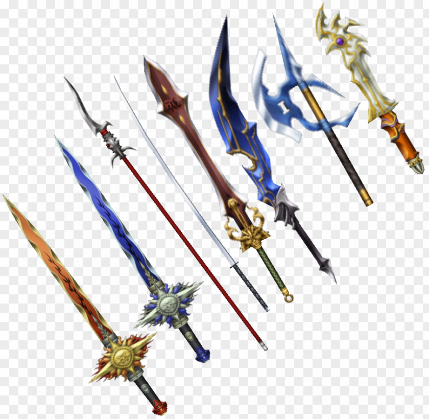 Weapons Dissidia 012 Final Fantasy VIII Lightning Returns: XIII PNG