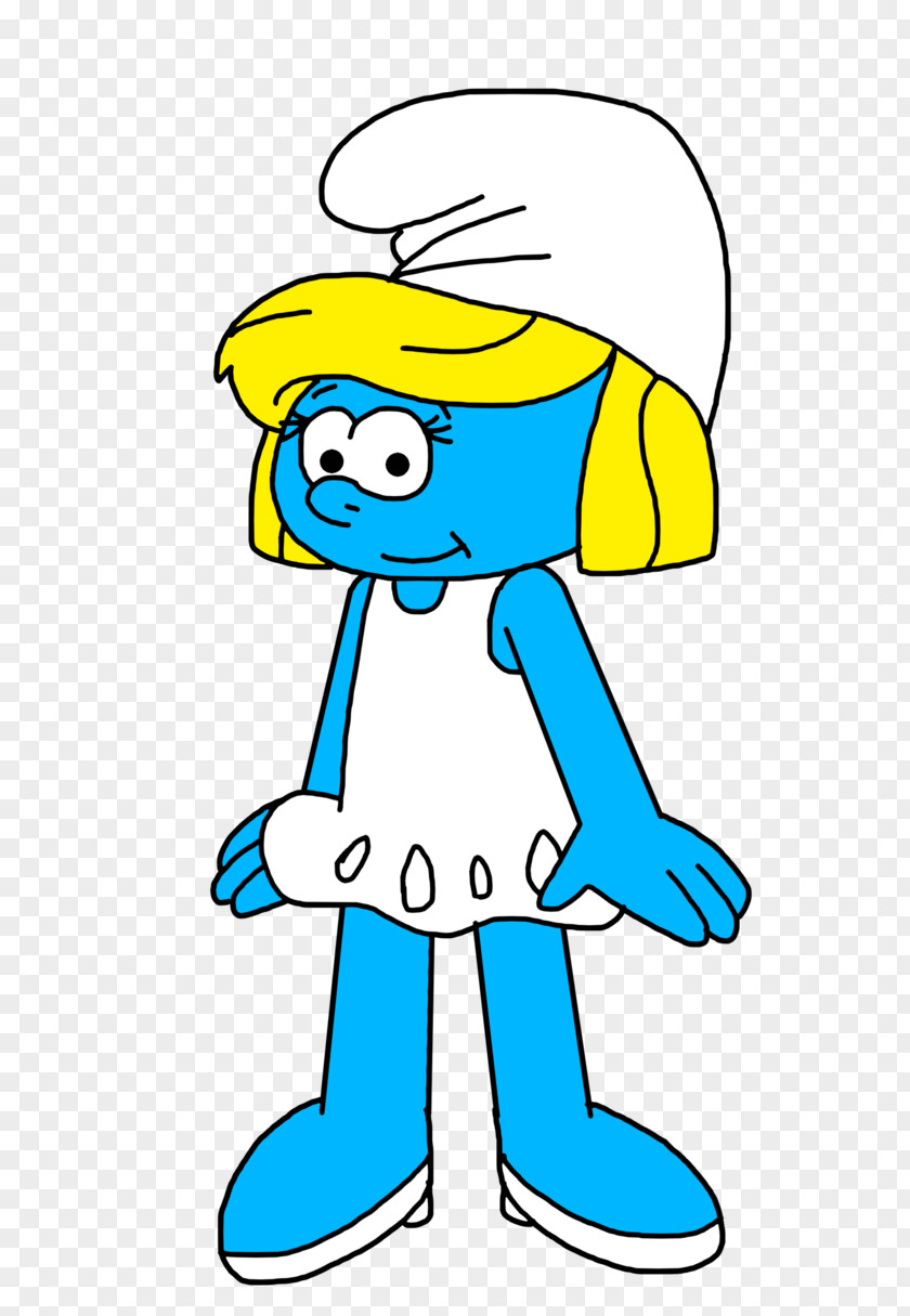 Hair Style Training The Smurfette Papa Smurf Vexy Brainy PNG