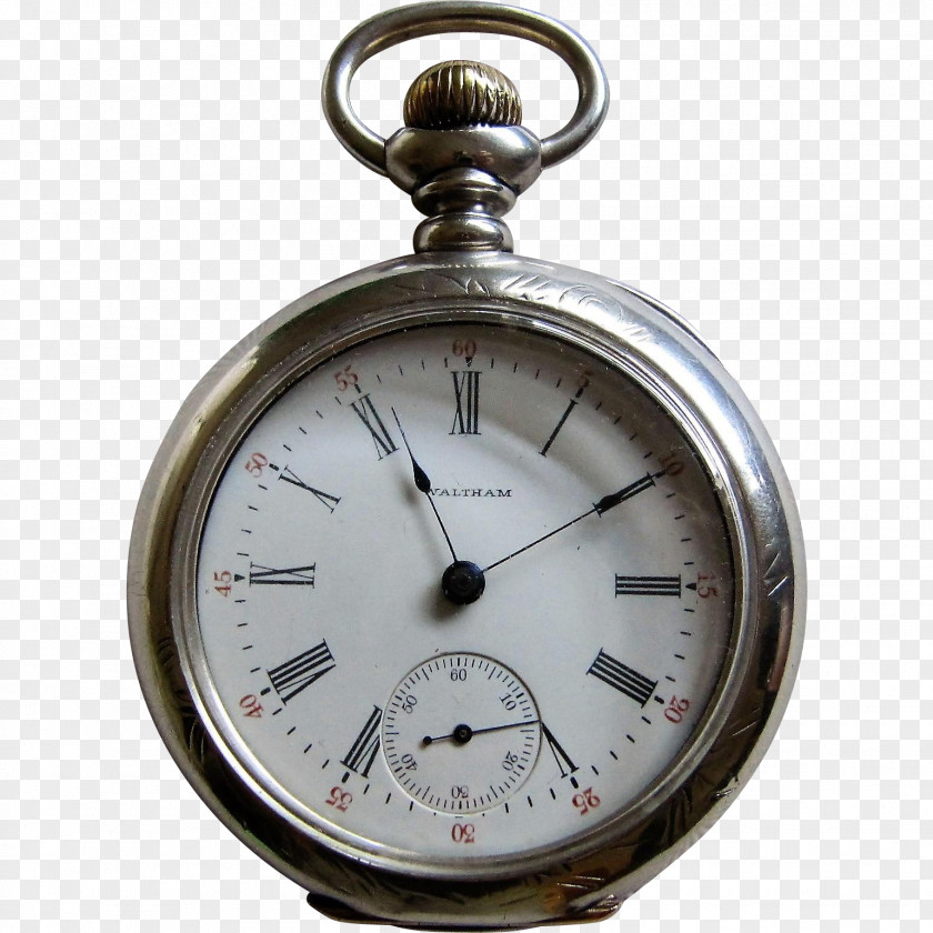 Pocket Watch Metal Clock PNG