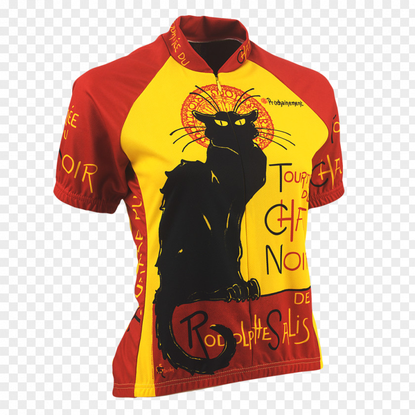Red Bike Race Poster Design T-shirt Cycling Jersey Bicycle Clothing PNG