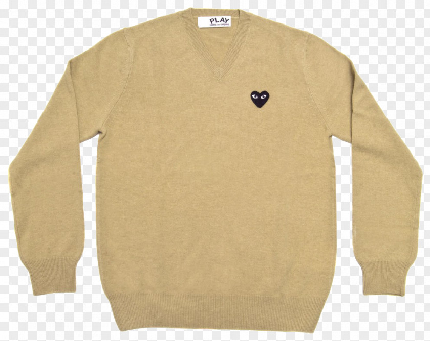 T-shirt Sweater Sleeve Comme Des Garçons Neckline PNG