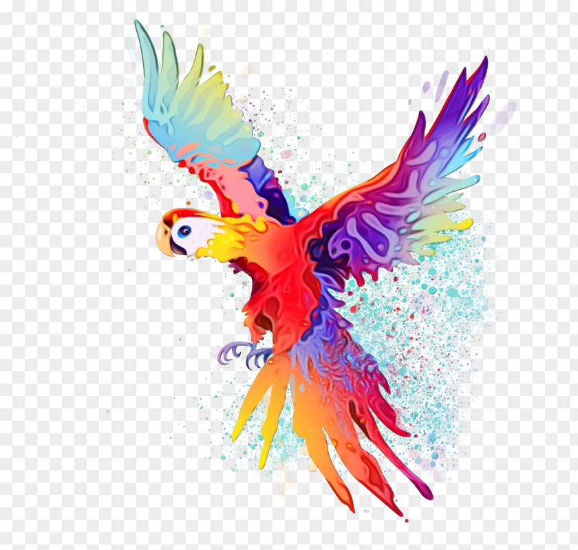 Wing Bird Watercolor Business PNG