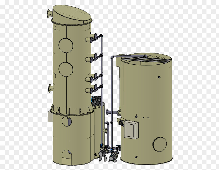 Design Transformer Cylinder PNG