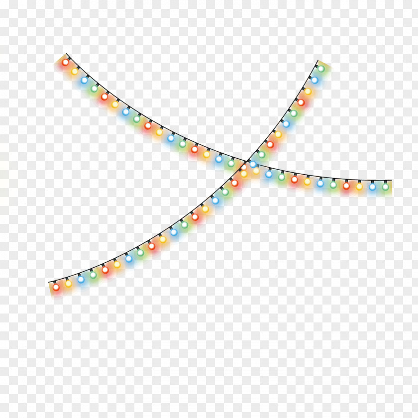 Lantern Beads Pattern PNG