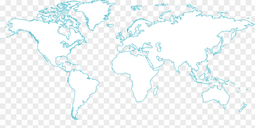 Map World Drawing Water PNG