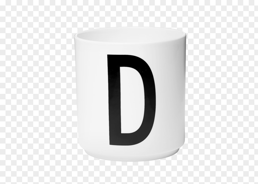 Mug Design Letters Krus-D PNG