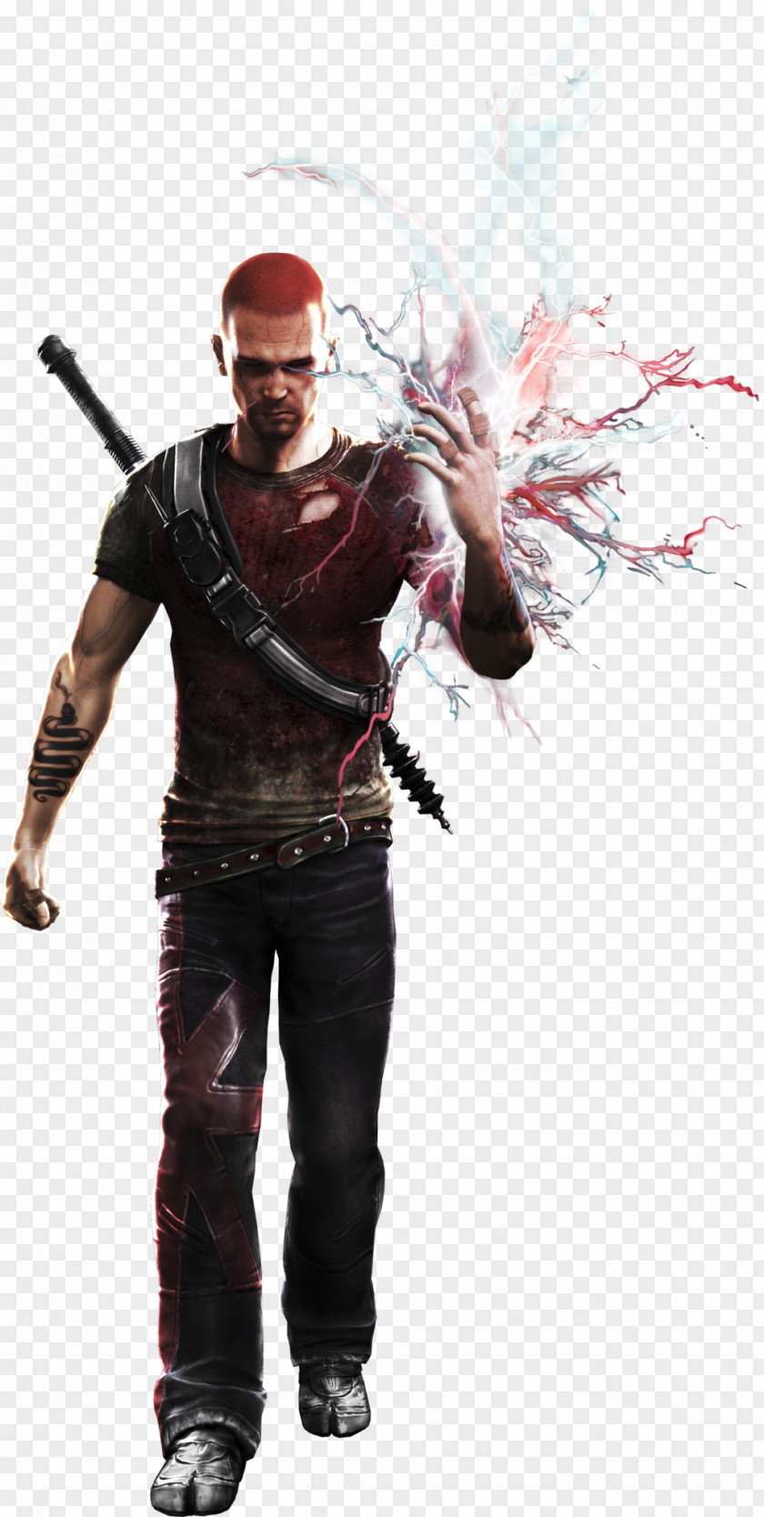Son PlayStation All-Stars Battle Royale 3 Infamous 2 Second Cole MacGrath PNG