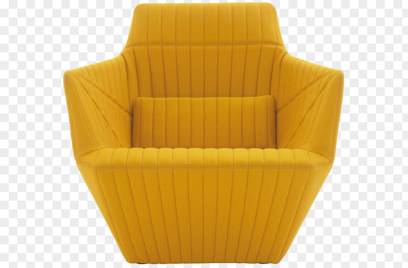 Yellow Chair Ligne Roset Window Three-dimensional Space PNG