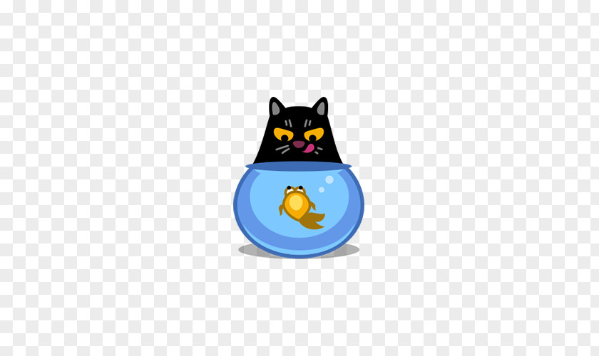 Cat And Small Fish Kitten ICO Icon PNG