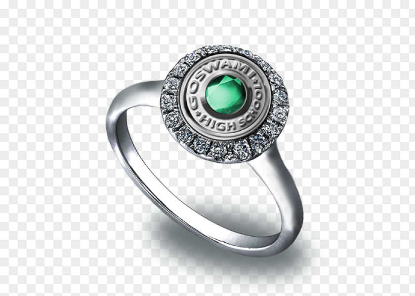 Graduation Ring Class Jewellery Engagement Emerald PNG