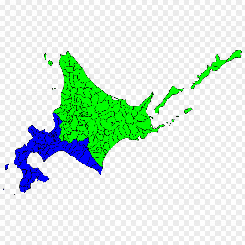 Hokkaido Map Royalty-free Photography PNG