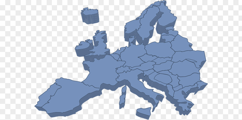 Map Europa European Union Blank PNG