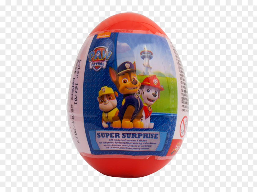 Paw Patrol Toy Bin Egg Cell Confectionery PNG