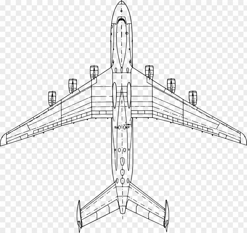 Airplane Antonov An-225 Mriya An-124 Ruslan Fixed-wing Aircraft PNG