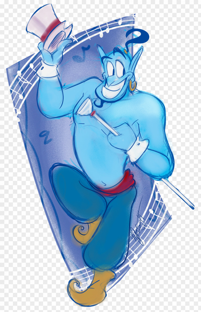 Aladdin Genie Princess Jasmine Drawing Fan Art PNG