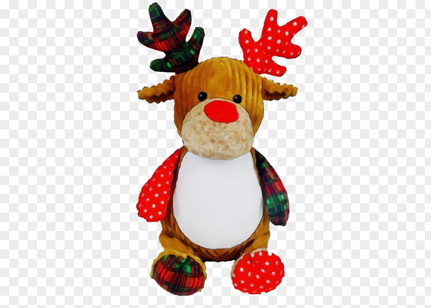 Fictional Character Plush Reindeer PNG