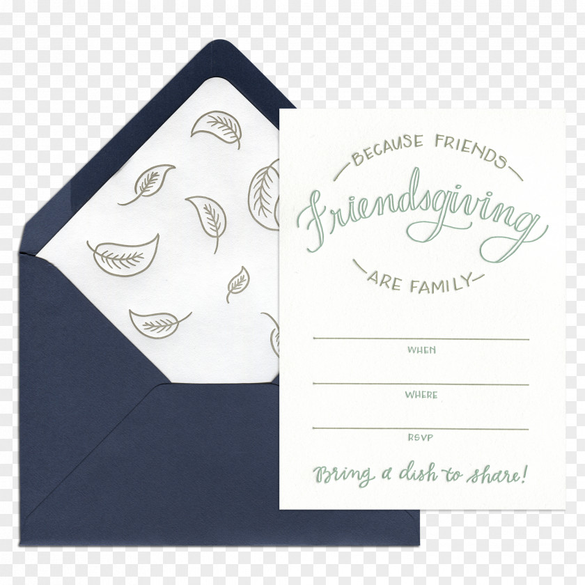 Friendsgiving Wedding Invitation Paper The Winter Gathering Party Greeting & Note Cards PNG