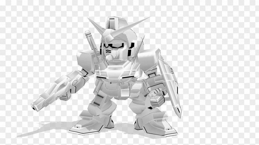 Gundam Sd Mecha Animal Figurine Robot PNG