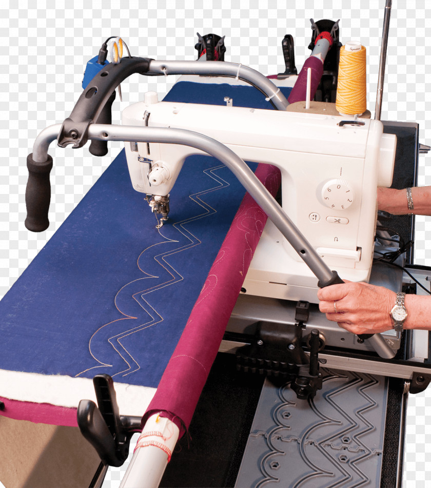 Machinery Border Sewing Machines Machine Quilting Longarm Patchwork PNG