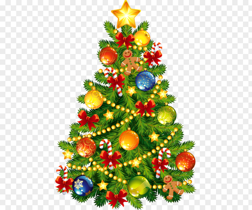 Christmas Tree Clip Art PNG