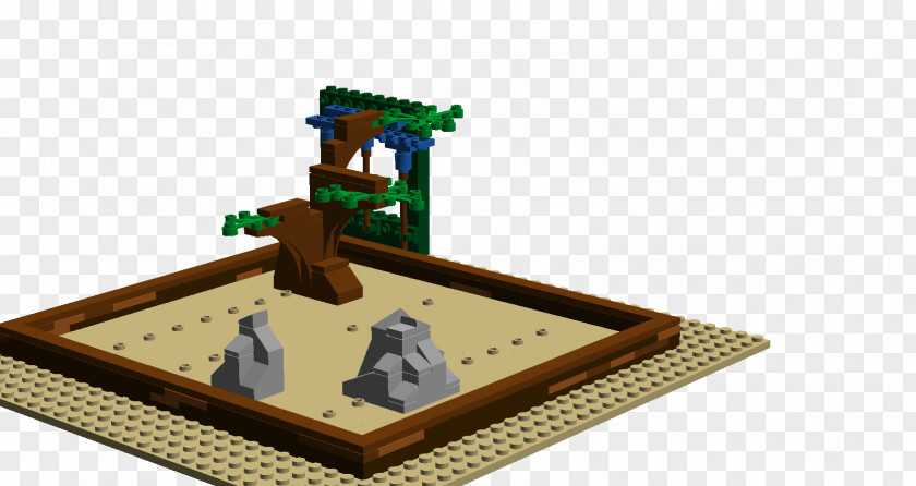 Color Low Polygon Japanese Rock Garden Zen LEGO PNG