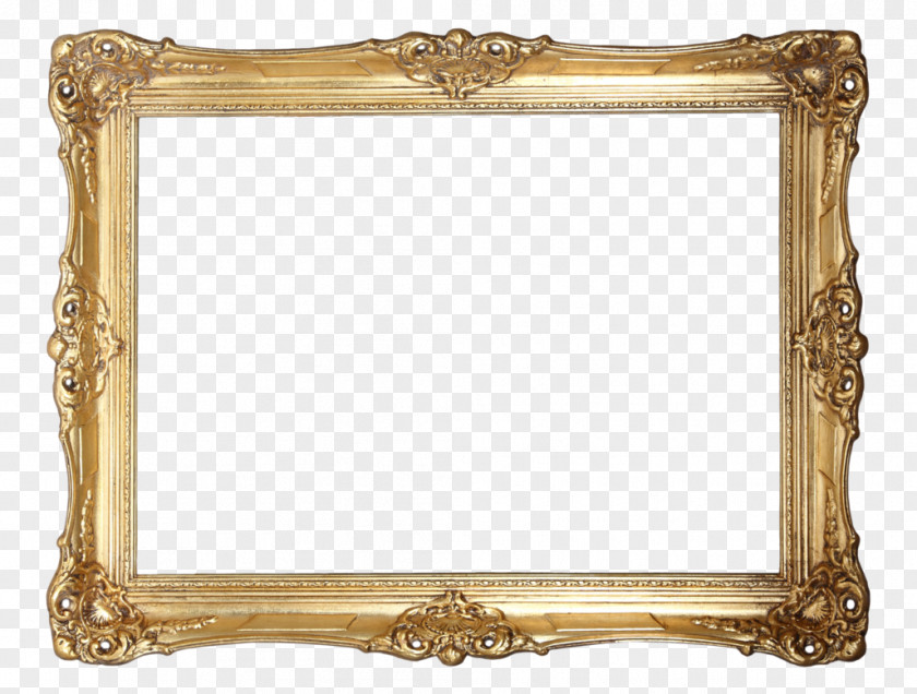 Golden Stereo 3 Picture Frames Animation PNG