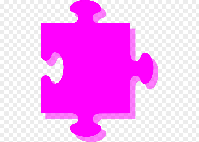 Purple Jigsaw Puzzles Pink Clip Art PNG