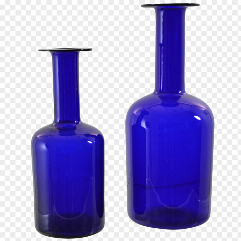 Vase Holmegaard Glass Jug Bottle PNG