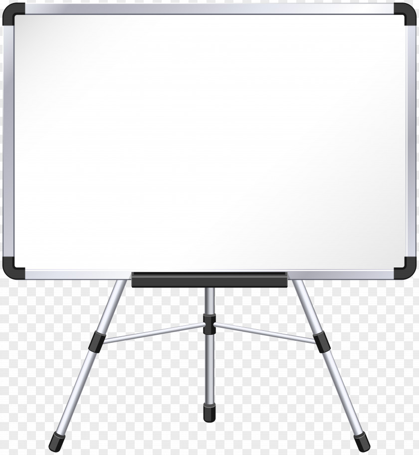 Whiteboard Clip Art Image Table Rectangle Easel PNG