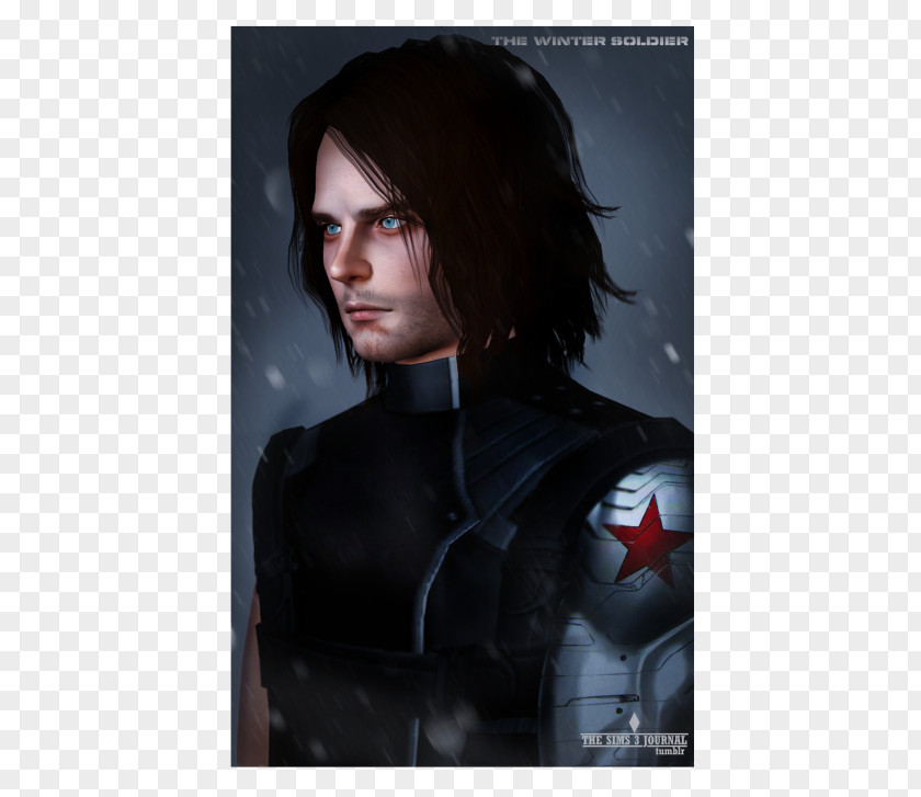 Captain America The Sims 3 Bucky Barnes America: Winter Soldier Sebastian Stan 4 PNG