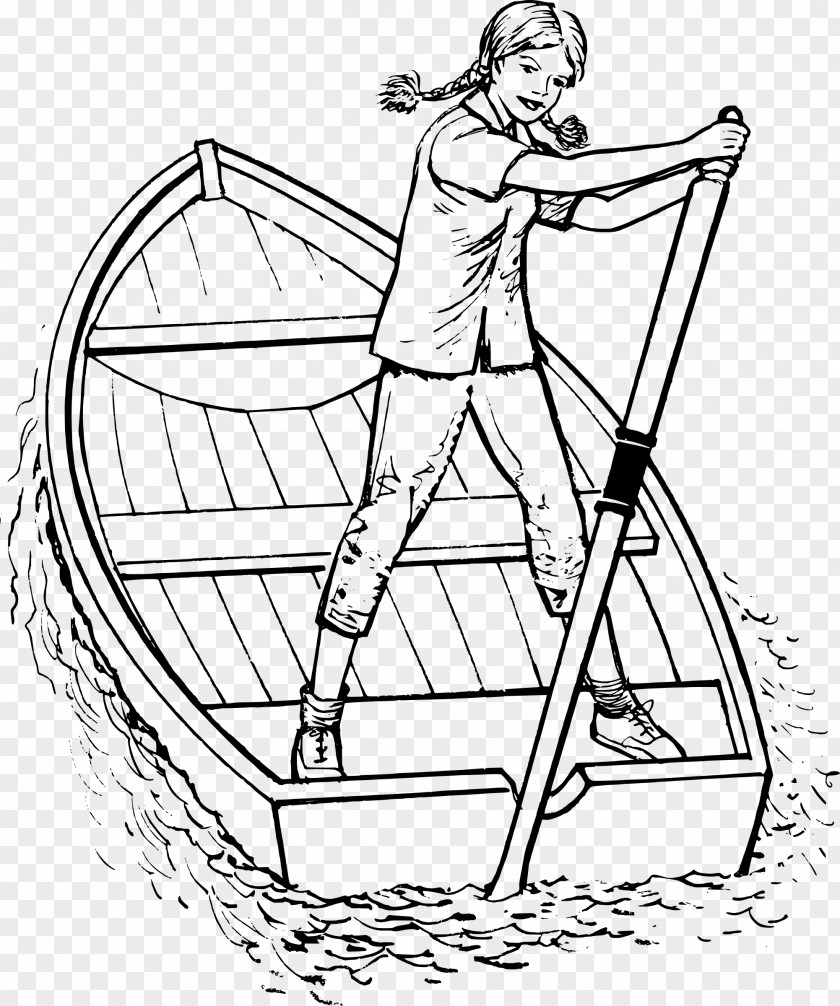 Diving Clipart Rowing Boat Drawing Clip Art PNG