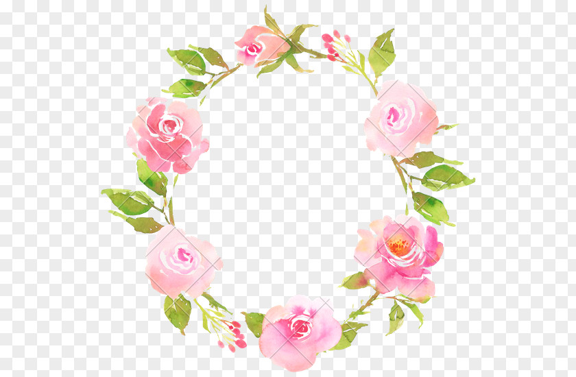 Flower Wreath Watercolor Painting Royalty-free Stock Photography PNG